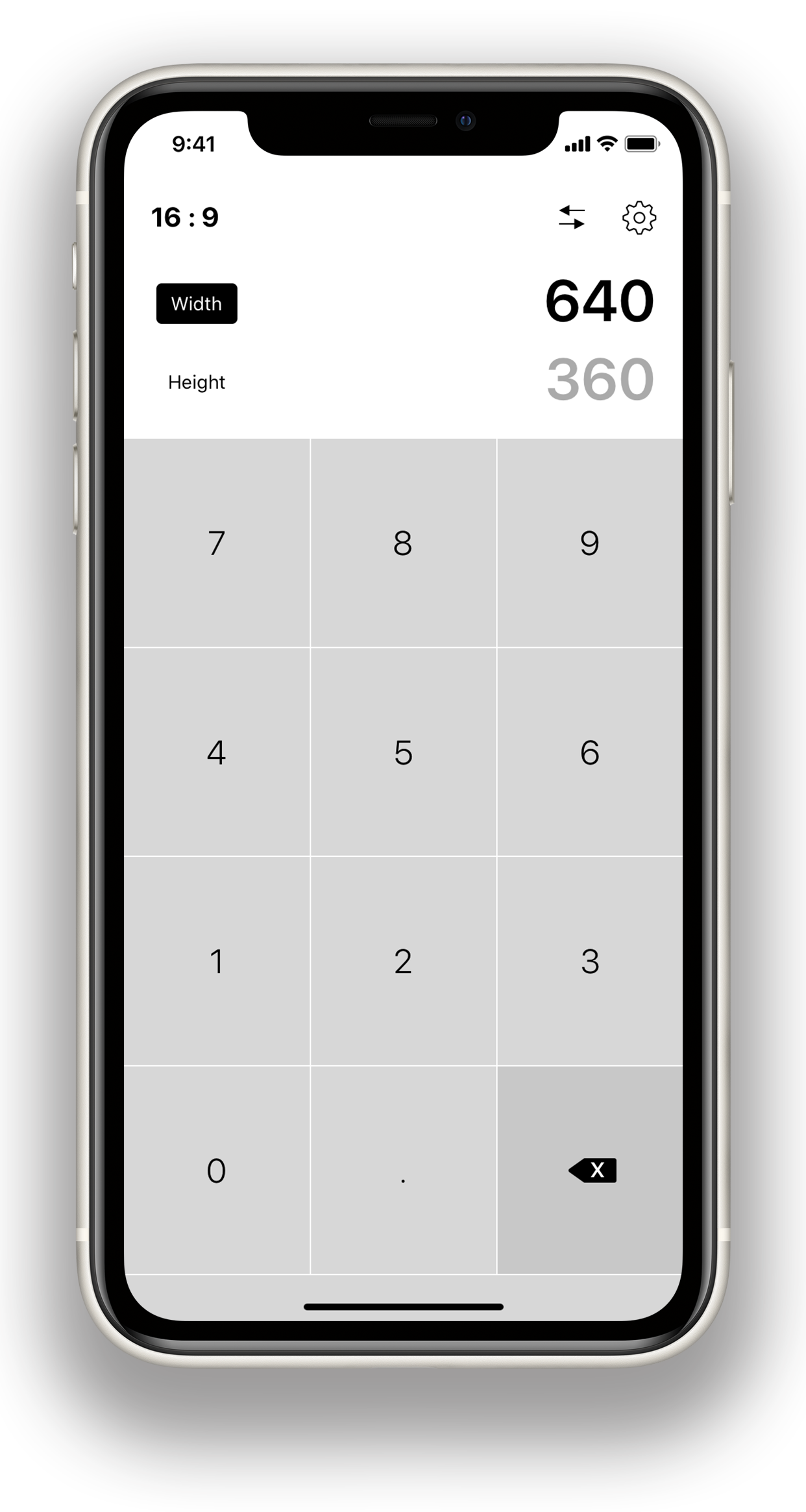 Calcutron iPhone app